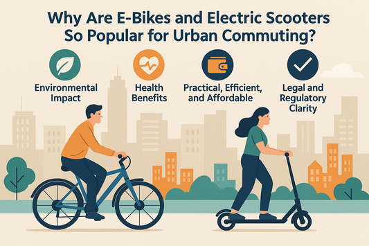 Top 5 Reasons E-Bikes & Scooters Are Revolutionizing Urban Commutes