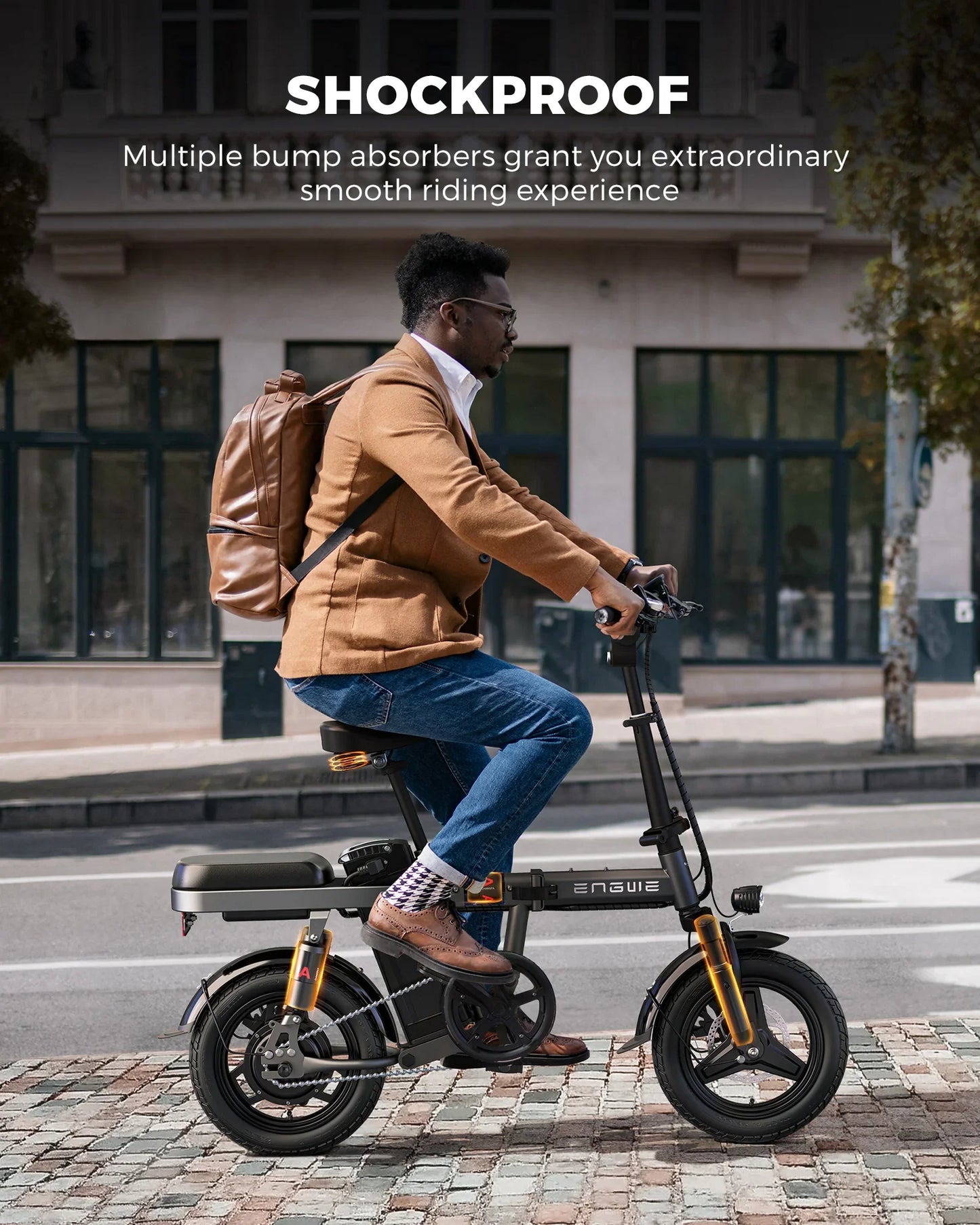 T14 Compact Folding E‑Bike