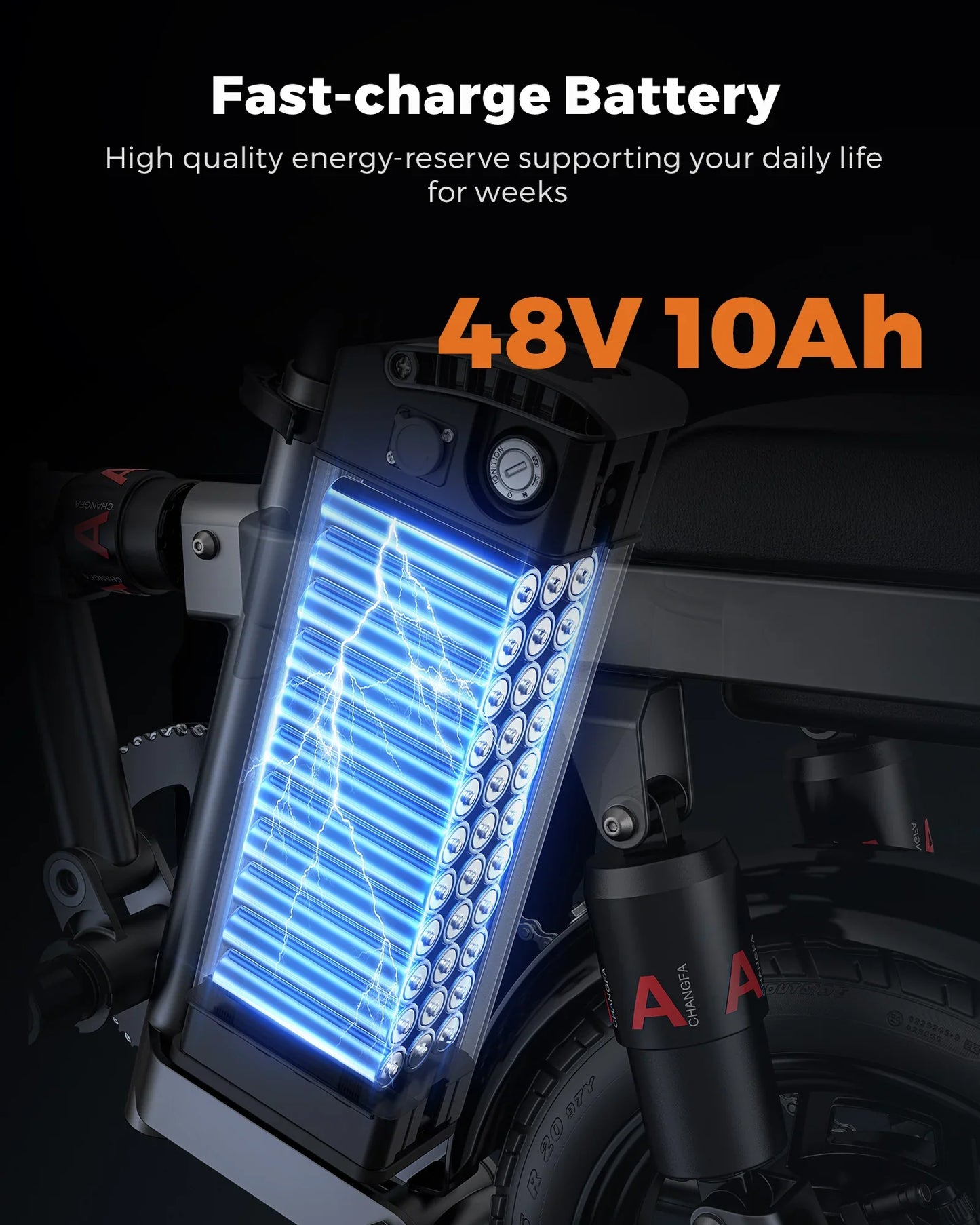 T14 Compact Folding E‑Bike