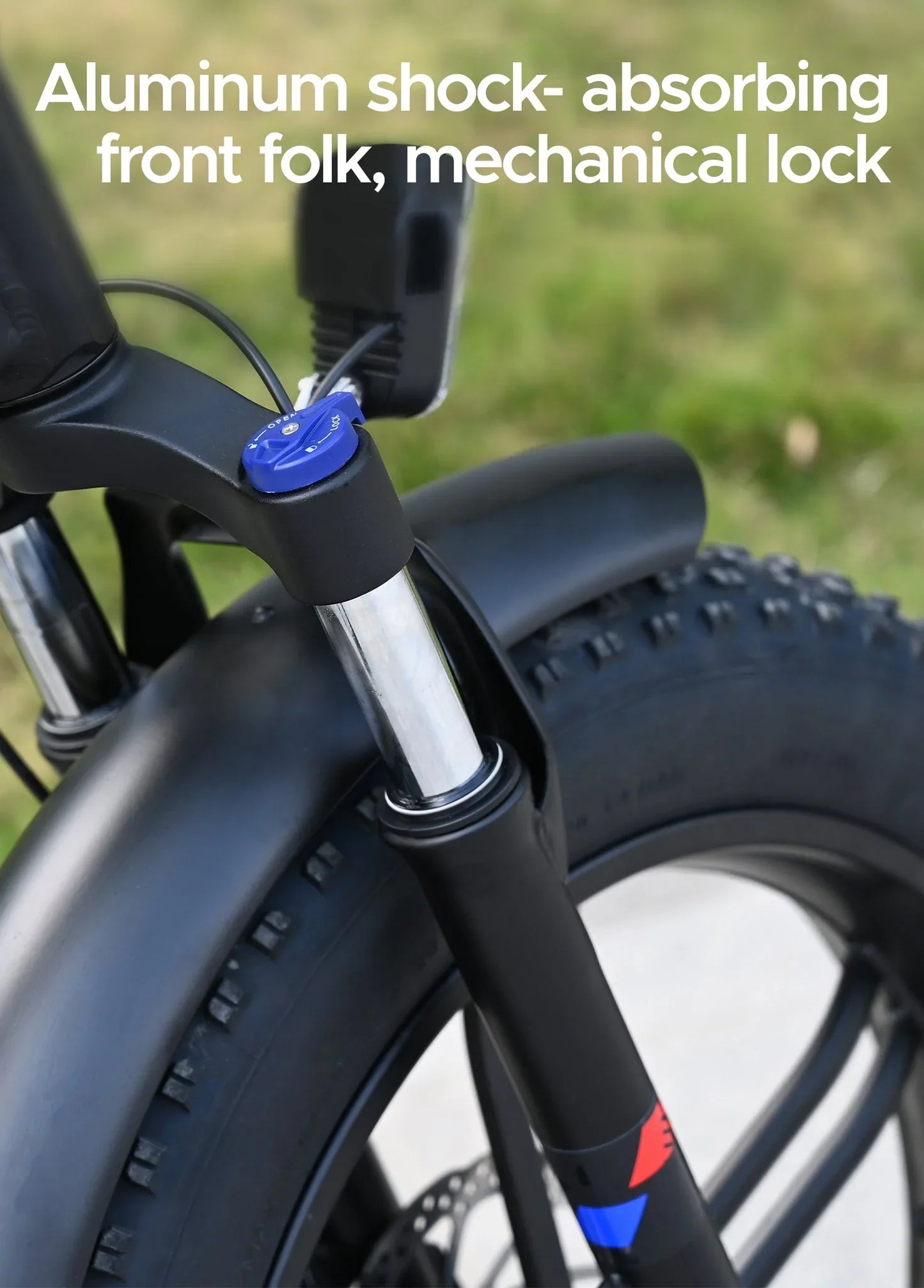 Fat Tires Folding E‑Bike