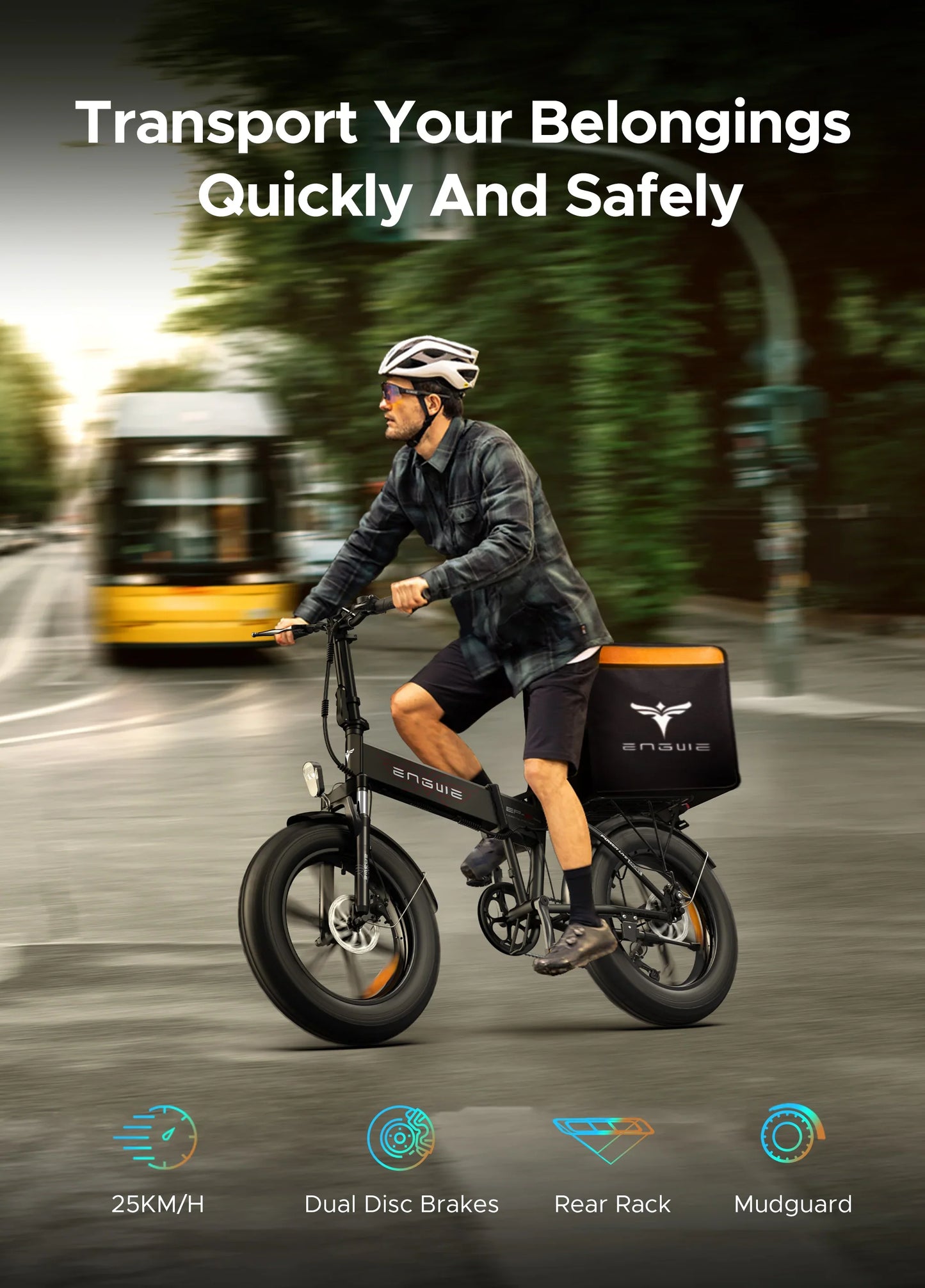 Engwe EP‑2 Pro Folding Fat Tire E‑Bike