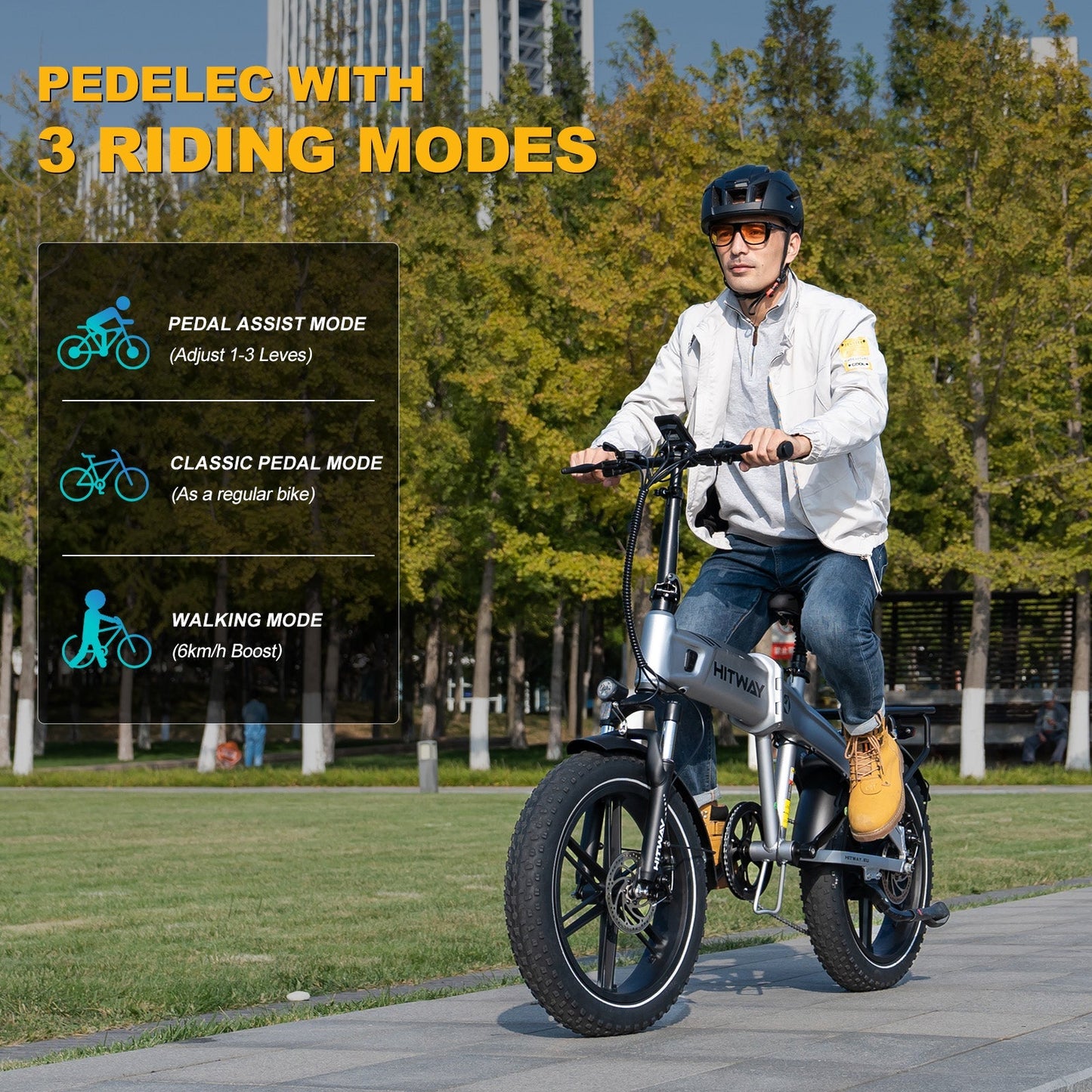 Hitway BK36 Folding Electric Bike