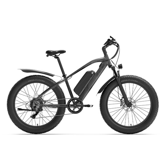 GOGOBEST GF600 Plus Electric Mountain Bike – Dual 1000W Motors | 48V 25Ah Battery | 26″ Fat Tyres | Full Suspension | High-Performance All-Terrain E-Bike