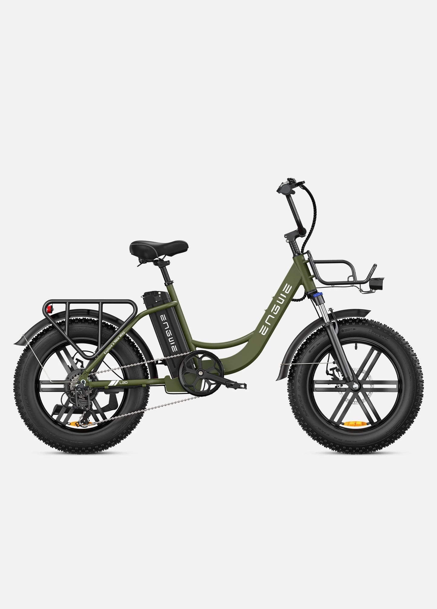 Engwe L20 Step-Through Fat Tire Electric Bike