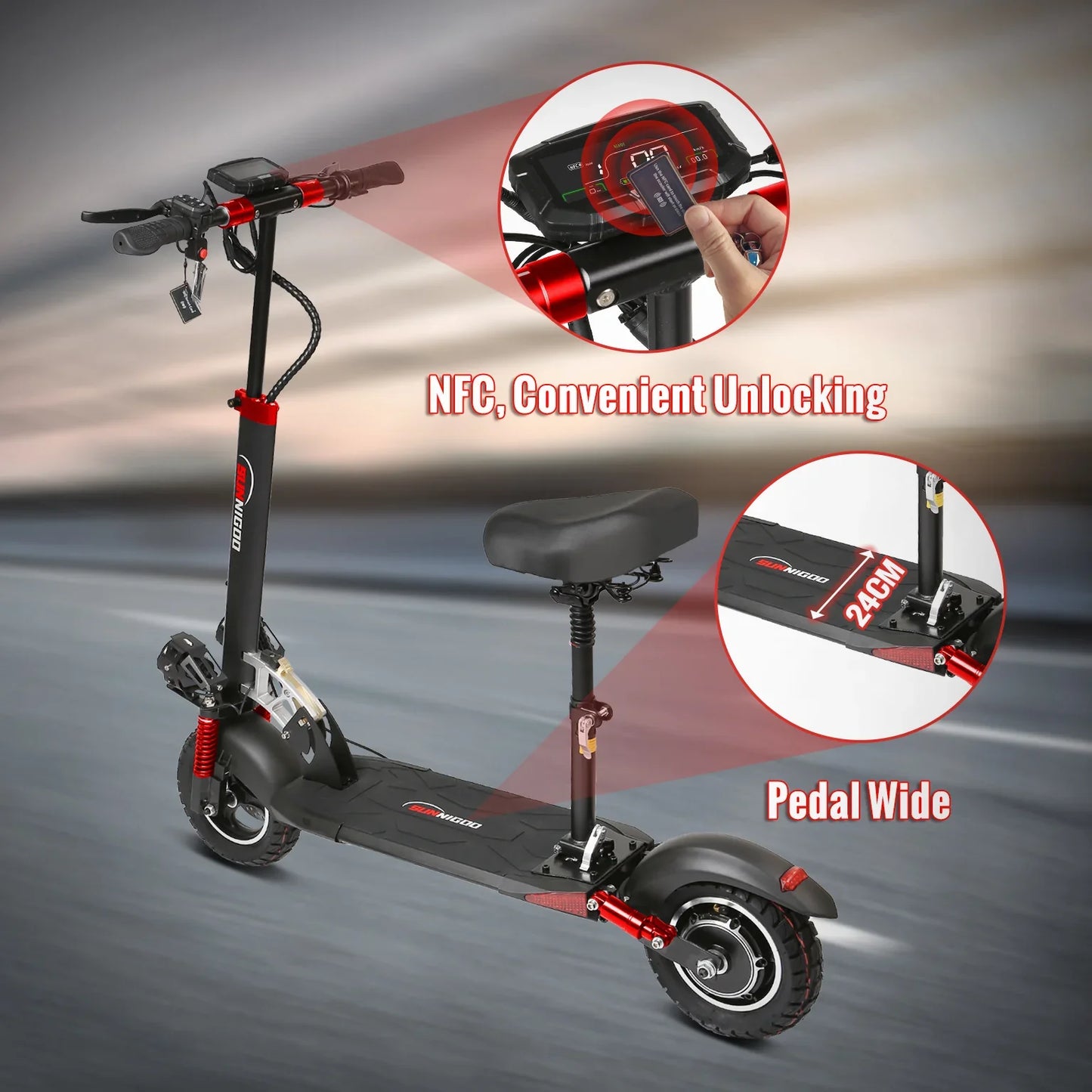 Seated Electric Scooter