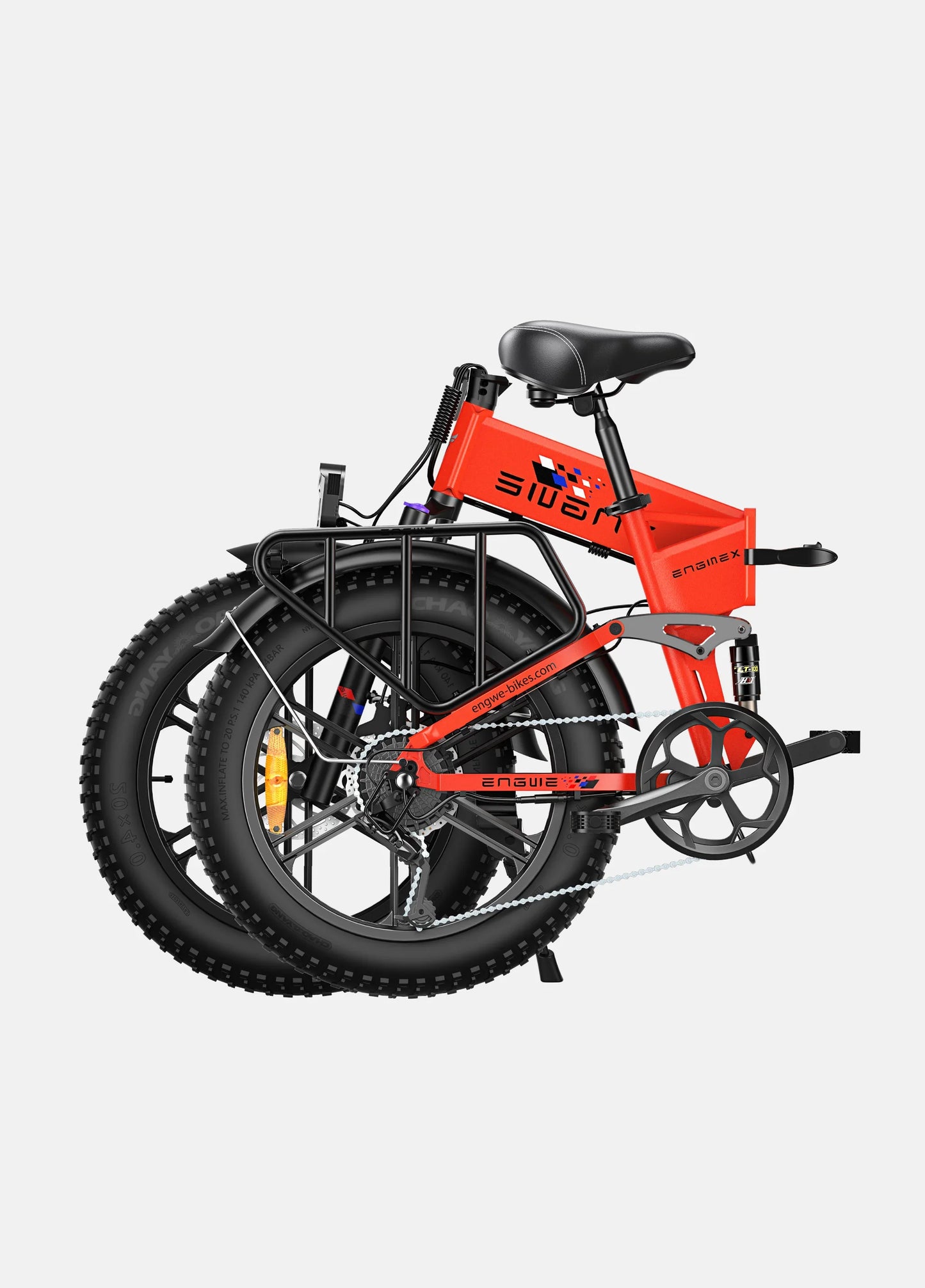 Fat Tires Folding E‑Bike