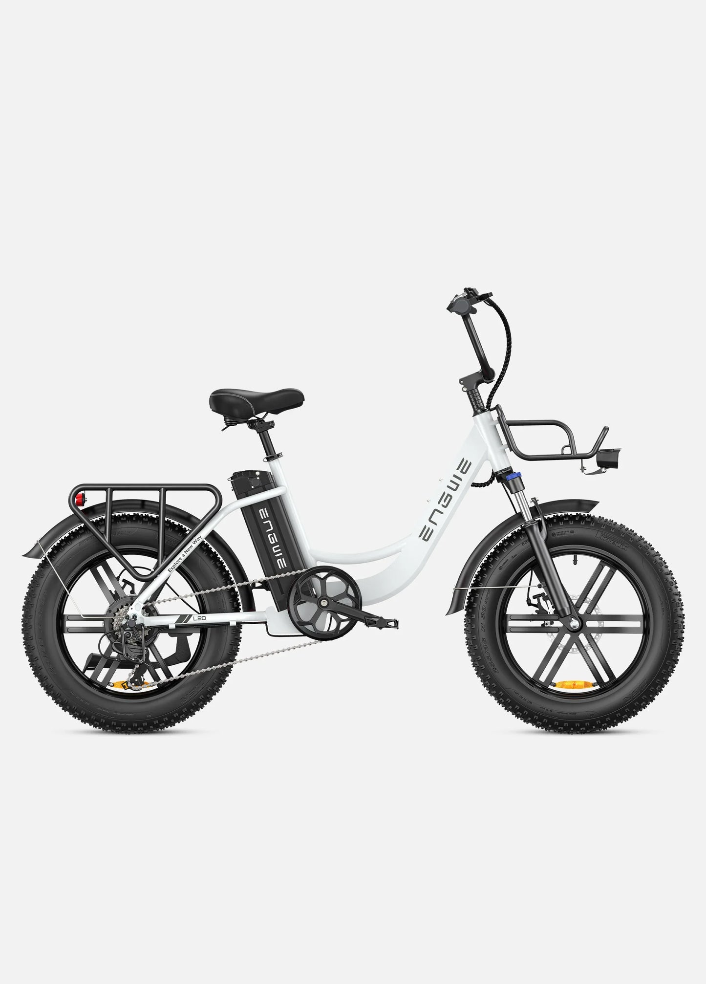Engwe L20 Step-Through Fat Tire Electric Bike
