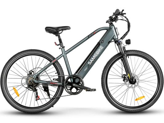 SAMEBIKE RS-A01MEN Urban Electric Bike – 250W Motor | 36V 15Ah Battery | 55Nm Torque | 27.5″ Tyres | Up to 110km Range | City Commuter E-Bike
