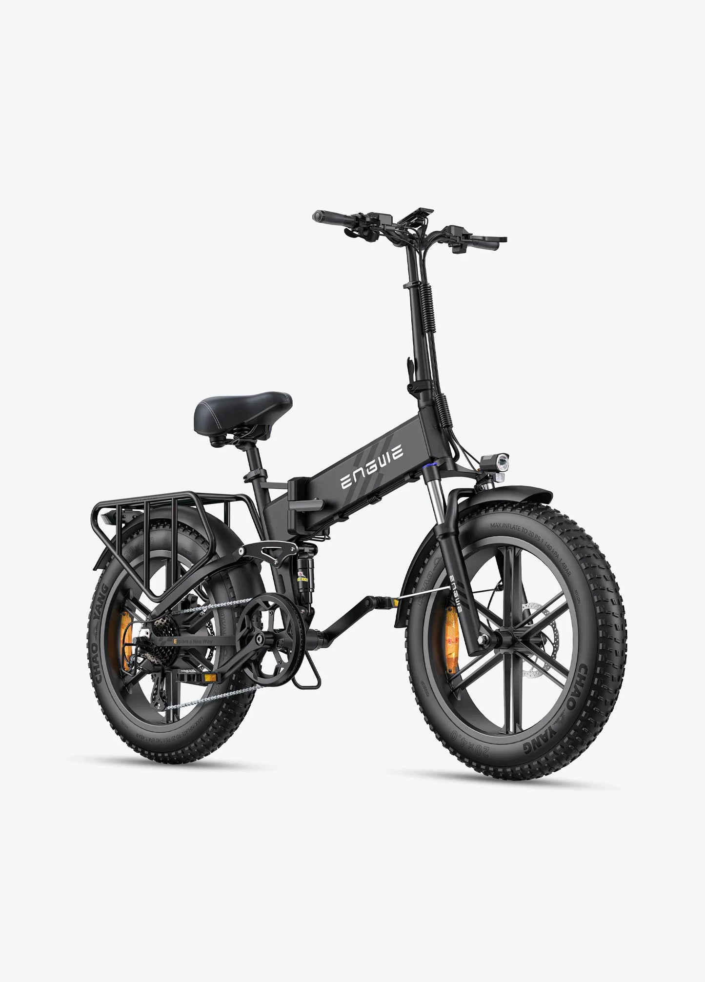 Fat Tires Folding E‑Bike