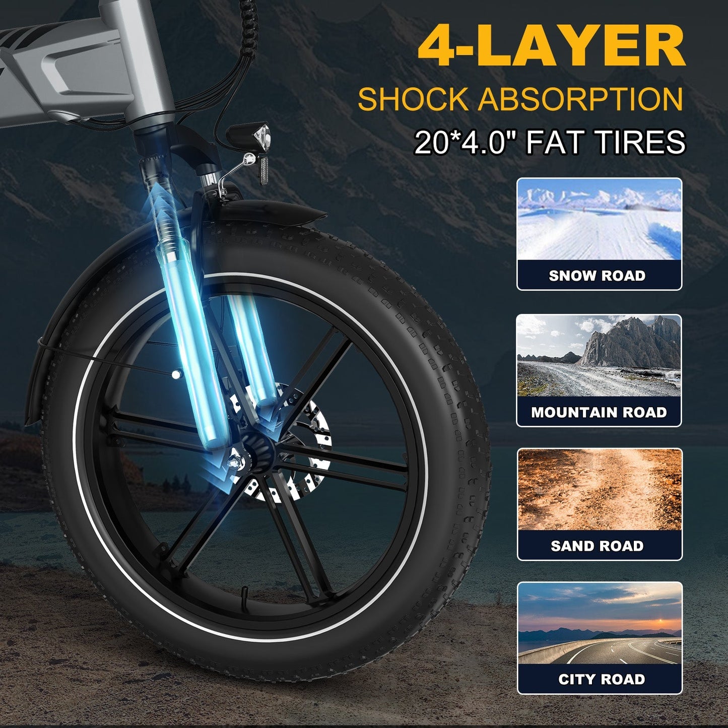 Hitway BK36 Folding Electric Bike