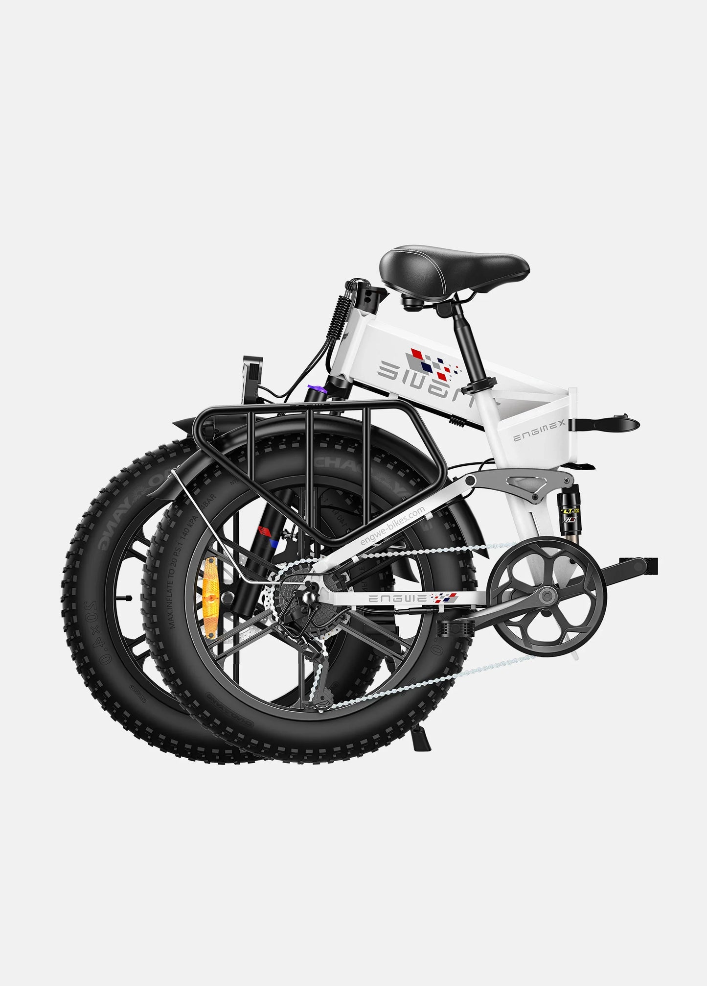 Fat Tires Folding E‑Bike