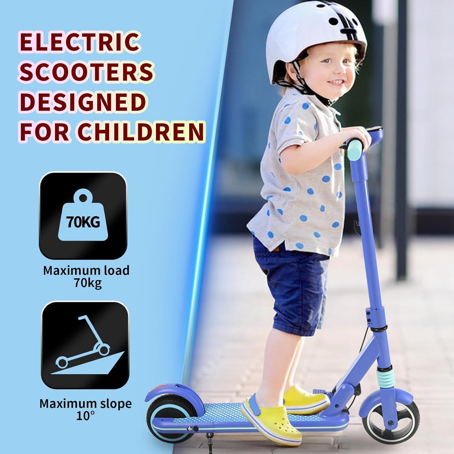 Simate S3 Kids Foldable Electric Scooter