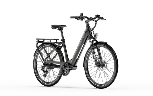 A-SPADZ QREATE City Pro Electric Bike – 250W Motor | 36V 15Ah Battery | 27.5″ Urban Tyres | Up to 100km Range | Torque Sensor | UK Legal City E-Bike