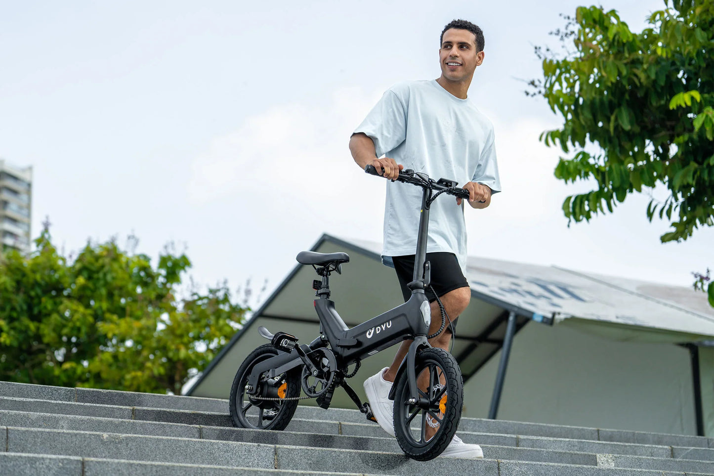 DYU A16 Folding Electric Bike