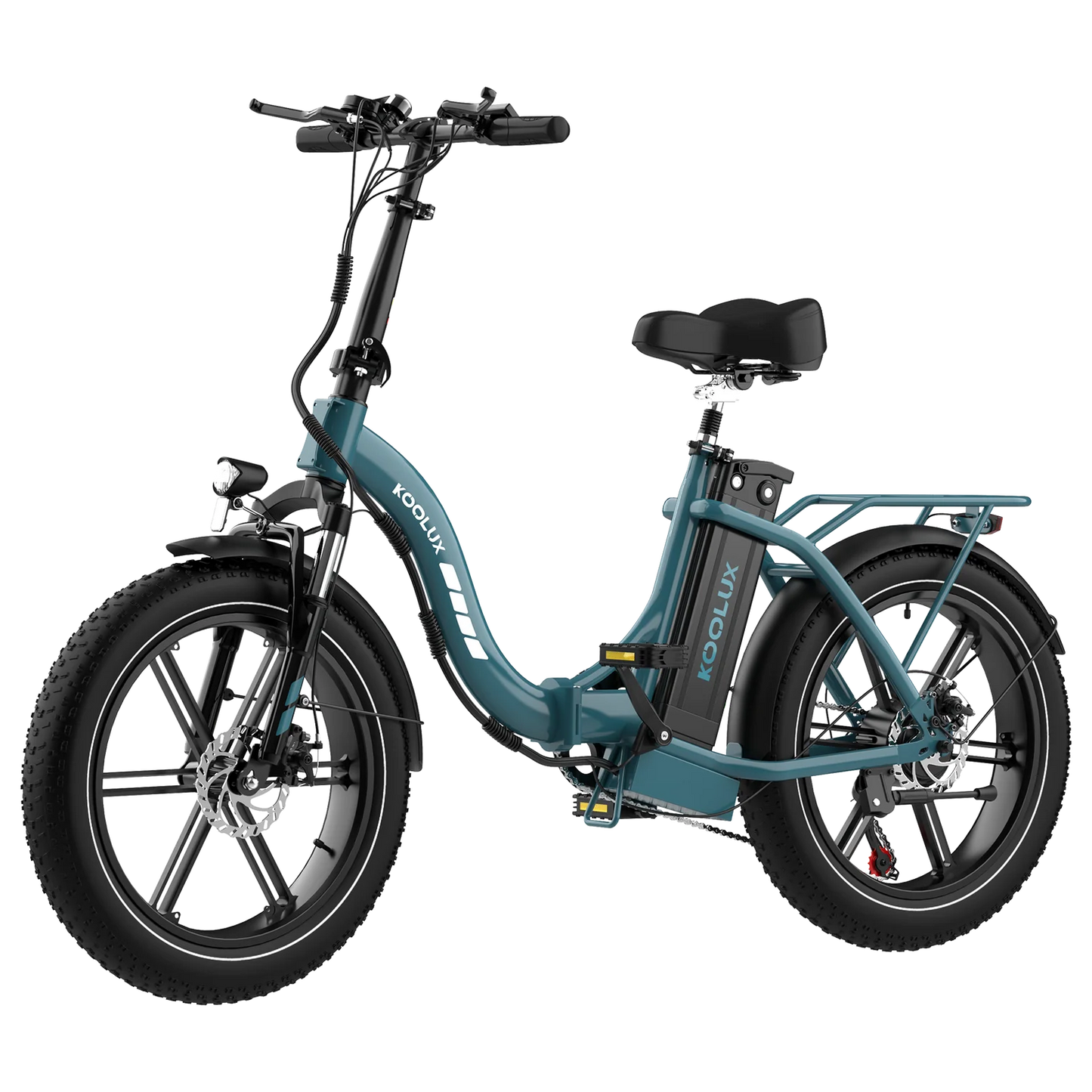 KOOLUX BK6S 4.0 Folding Electric Bike – 750W Motor | 48V 13Ah Battery | 20″ × 4.0″ Fat Tyres | Dual Suspension | Up to 90km Range | High-Power Urban/Off-Road E-Bike