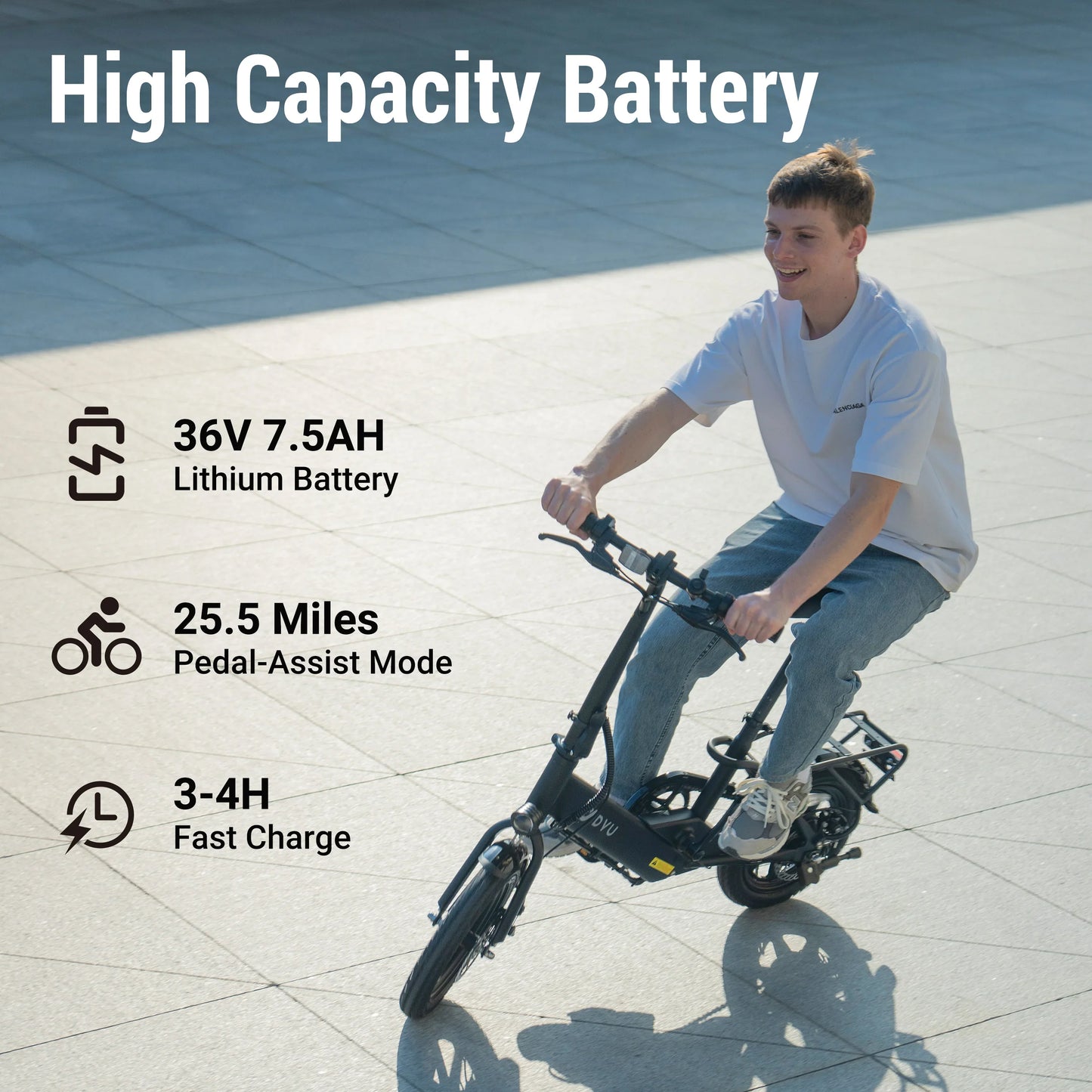 DYU C3 Folding Electric Bike