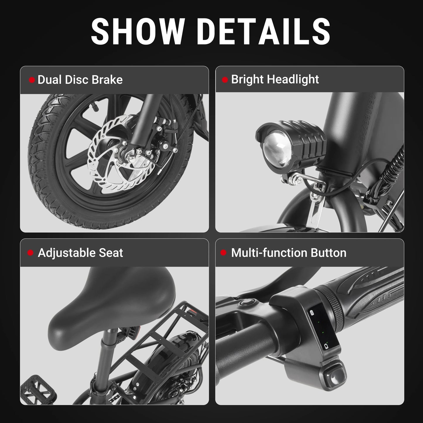 DYU C3 Folding Electric Bike