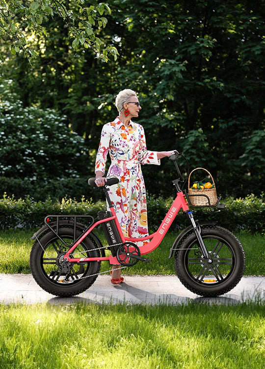 Engwe L20 Step-Through Fat Tire Electric Bike