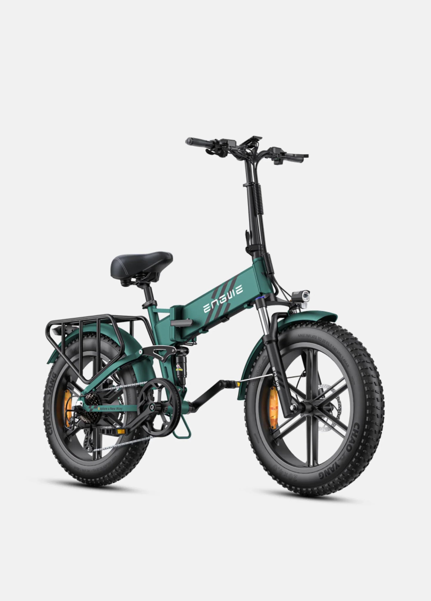 Fat Tires Folding E‑Bike