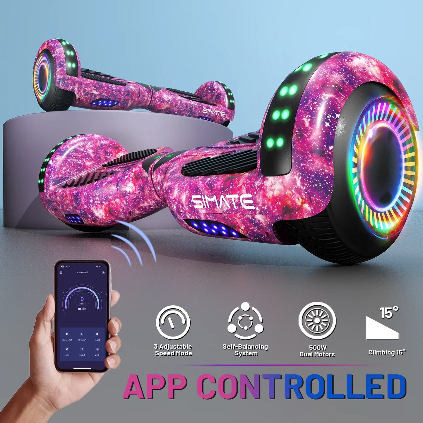 SIMATE Apato P6 Bluetooth Hoverboard