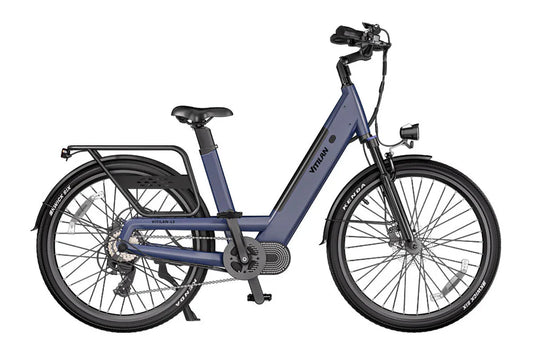 VITILAN L5 Urban Commuter Electric Bike – 500W Motor | 48V 15Ah Samsung Battery | Torque Sensor | Step-Through City E-Bike | Up to 104km Range