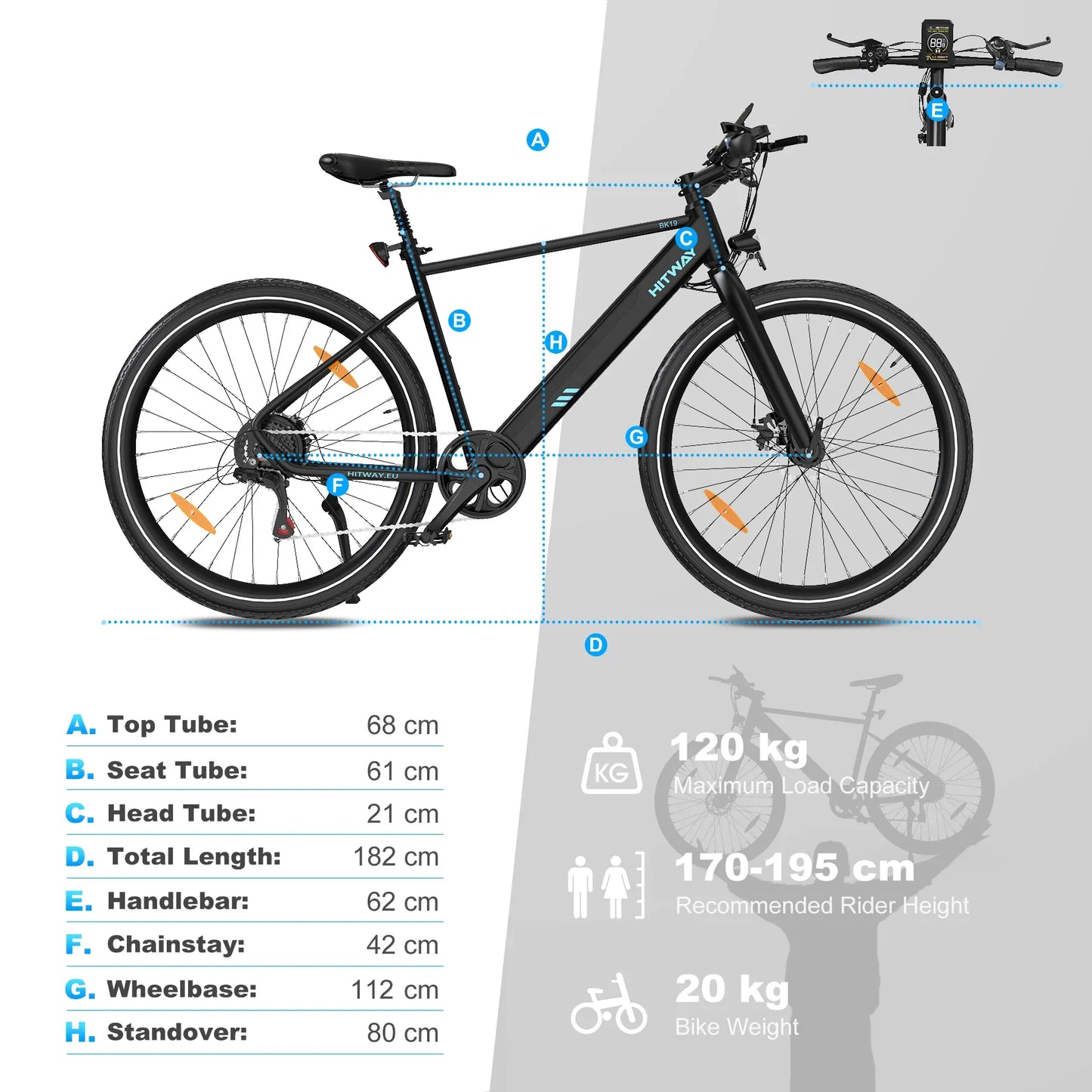 Hitway BK19 Road Electric Bike