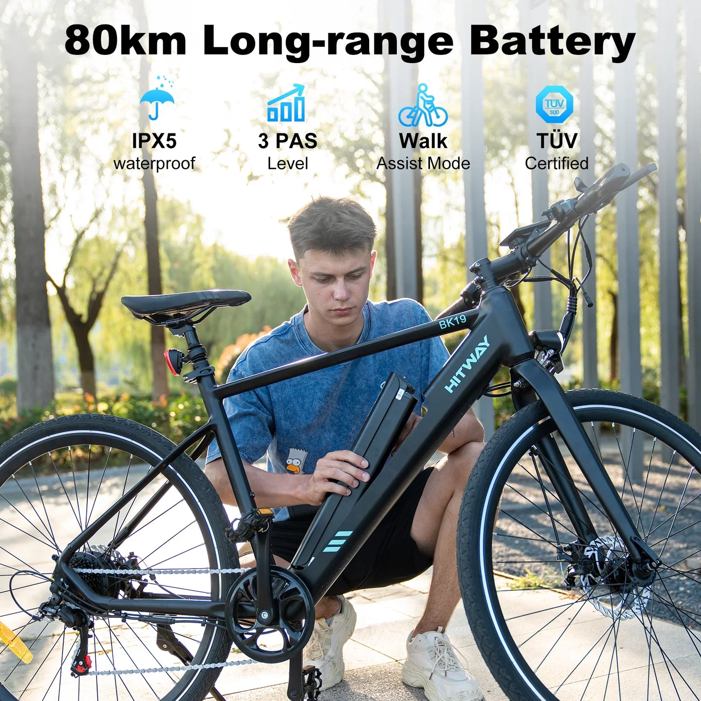Hitway BK19 Road Electric Bike
