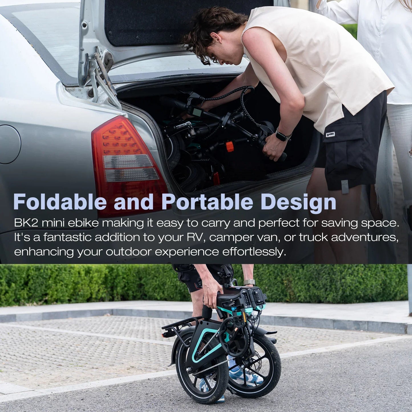 Hitway BK2 Folding Electric Bike