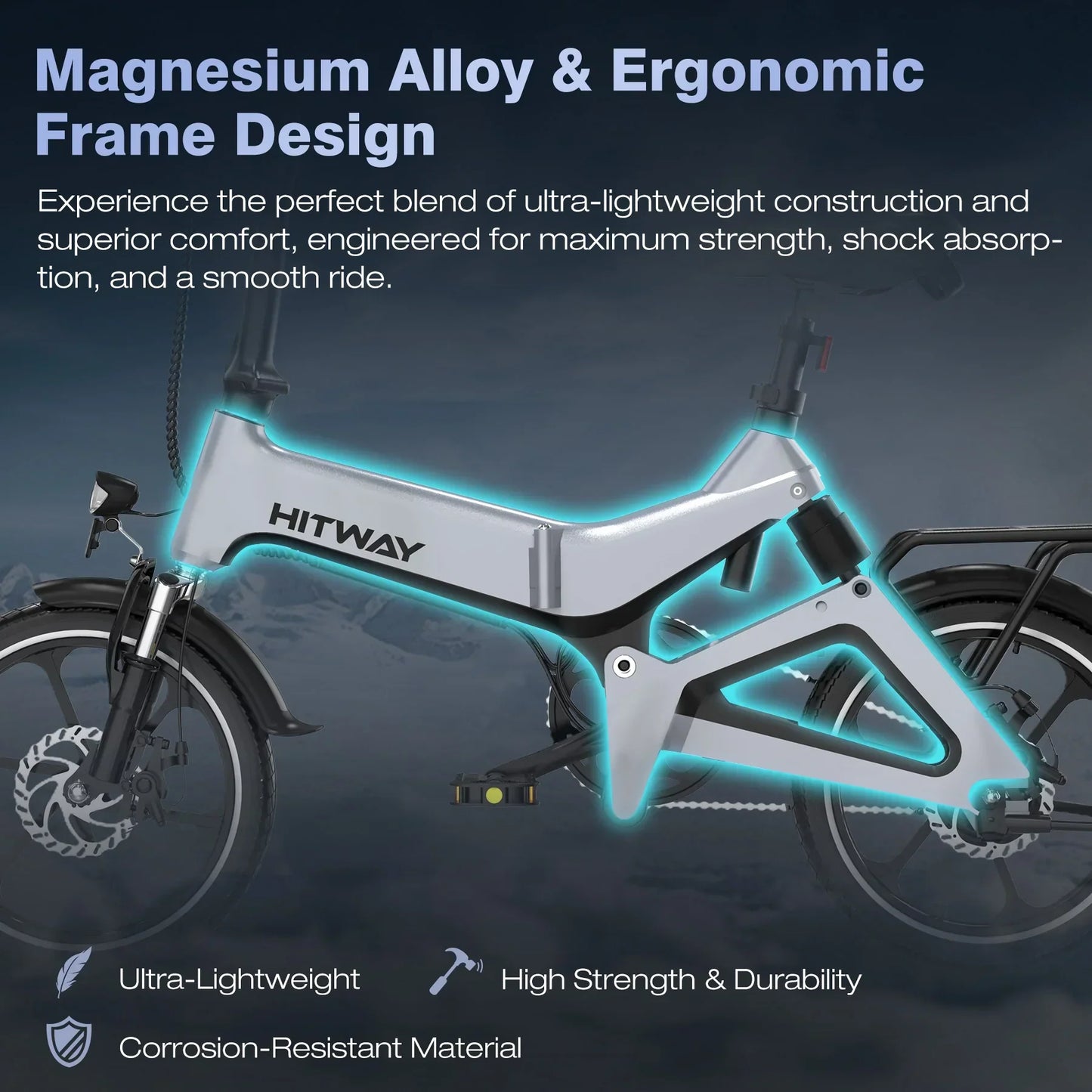 Hitway BK2 Folding Electric Bike