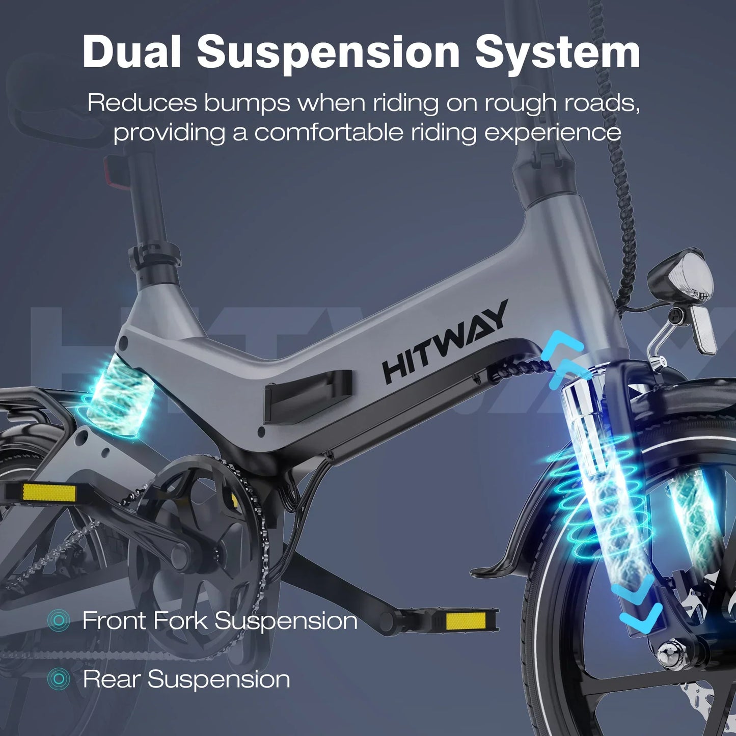 Hitway BK2 Folding Electric Bike