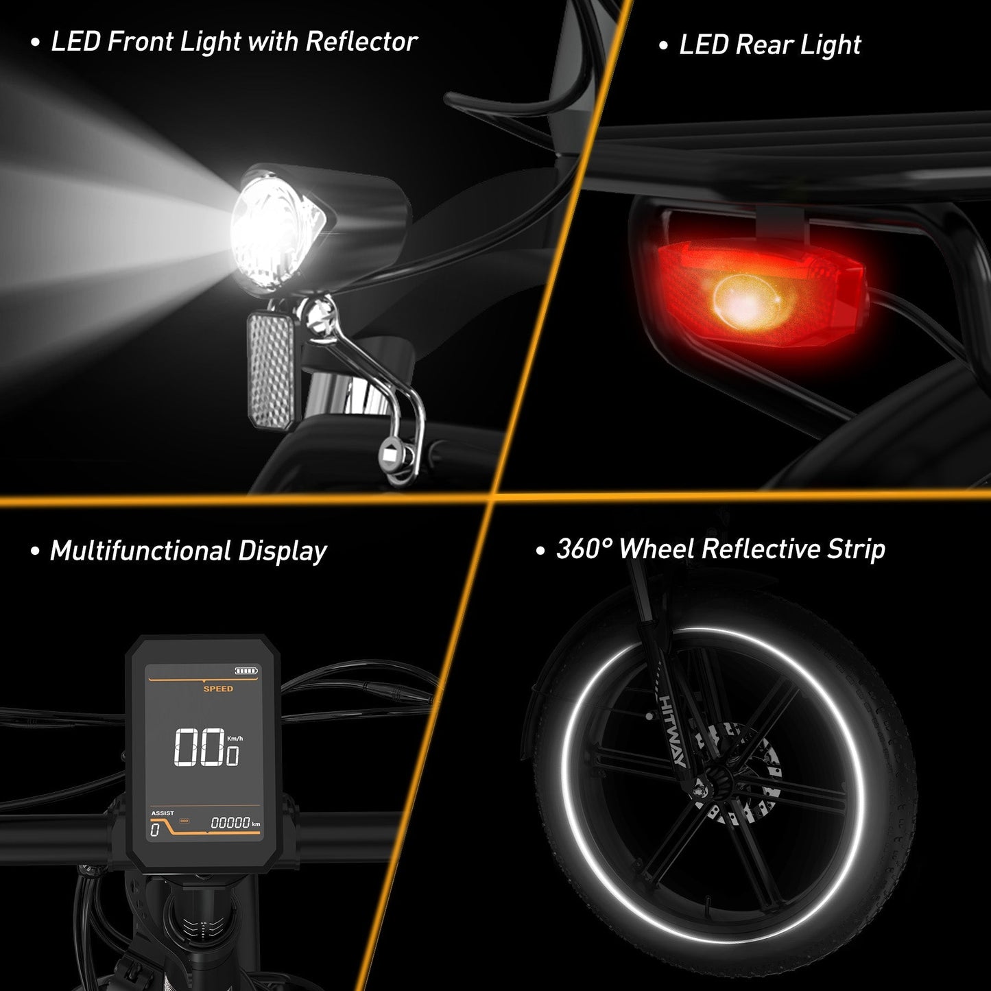 Hitway BK36 Folding Electric Bike