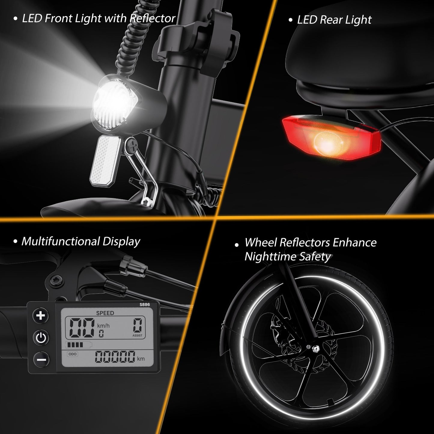 Hitway BK5S Folding Electric Bike
