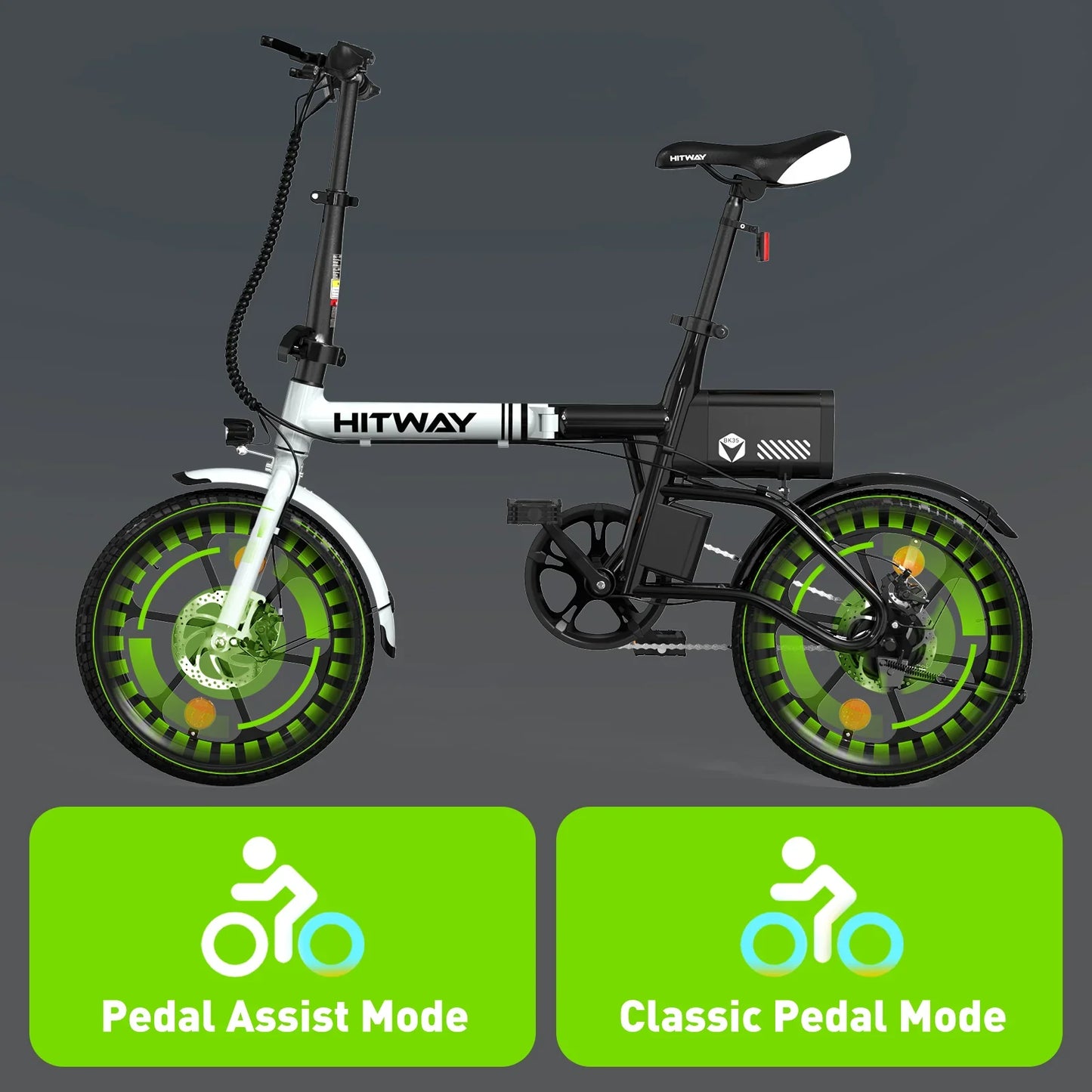 Hitway BK35 Folding Electric Bike