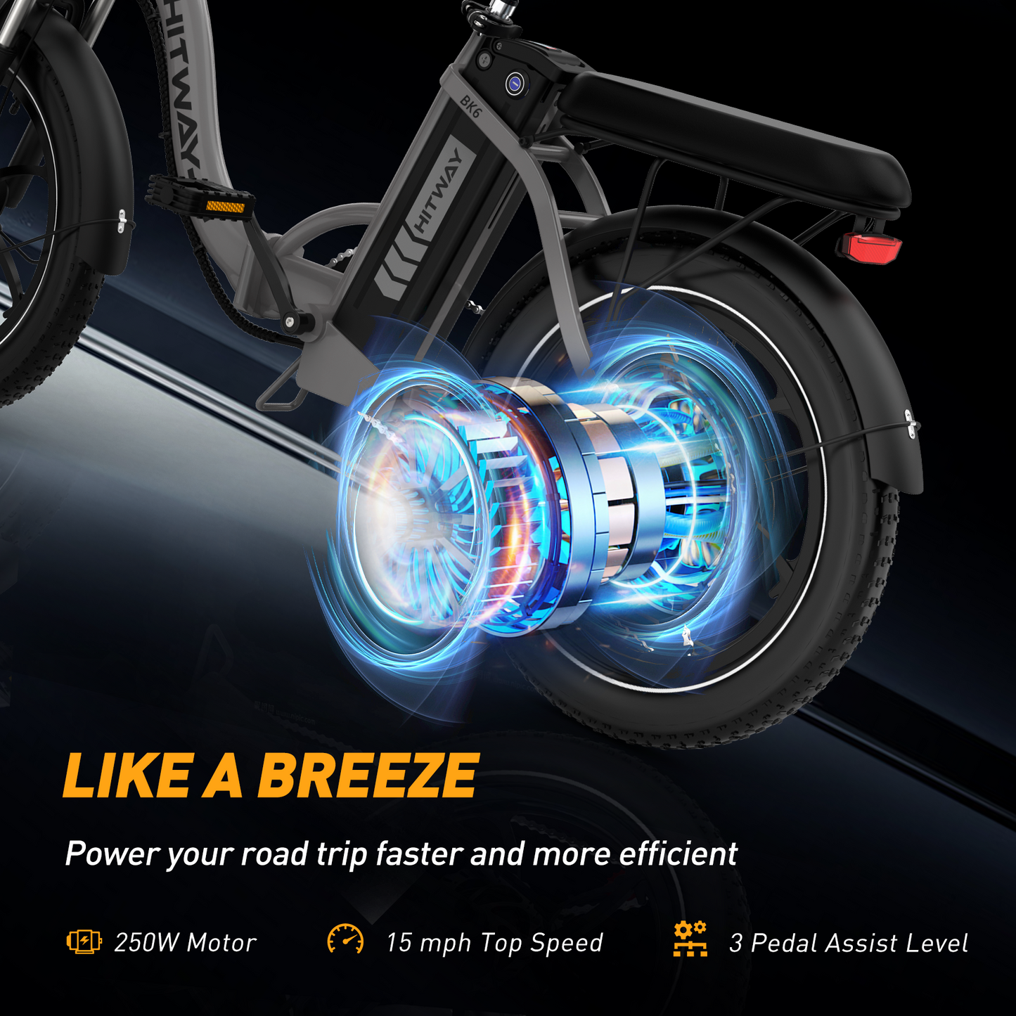 Hitway BK6S Folding Electric Bike