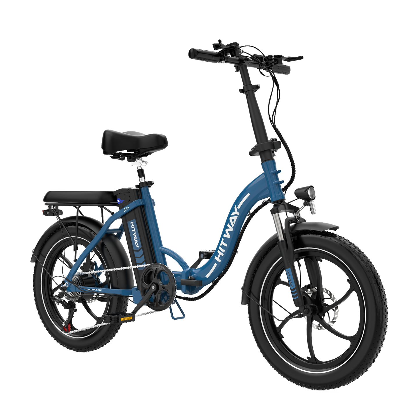 Hitway BK6S Folding Electric Bike – 250W Motor | 12Ah Battery
