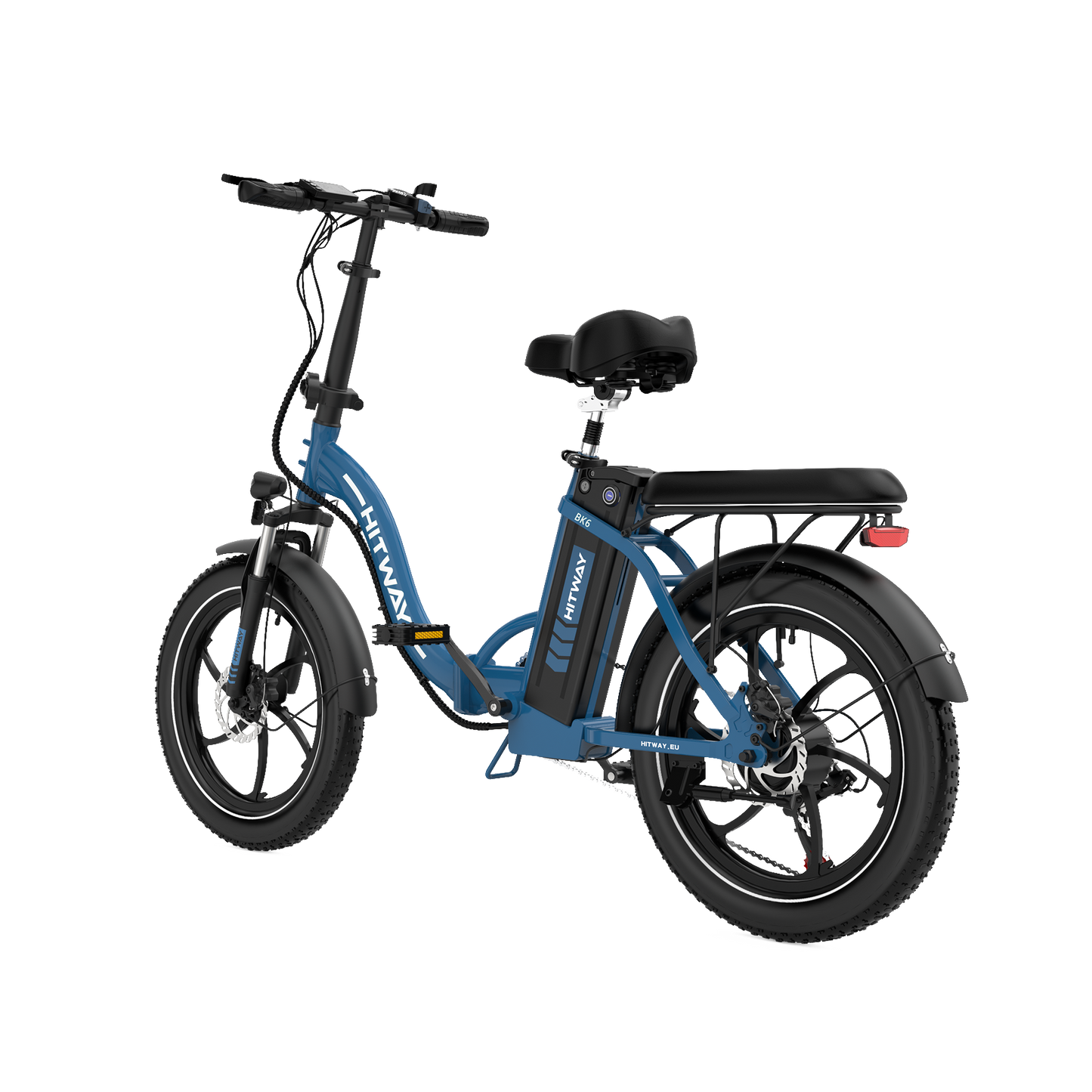 Hitway BK6S Folding Electric Bike – 250W Motor | 12Ah Battery