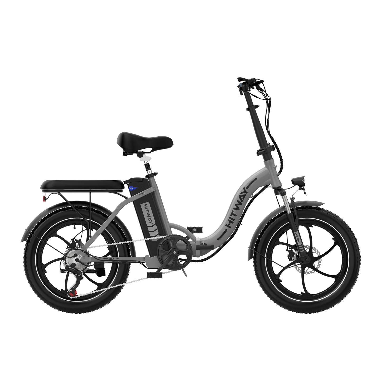 Hitway BK6S Folding Electric Bike – 250W Motor | 12Ah Battery
