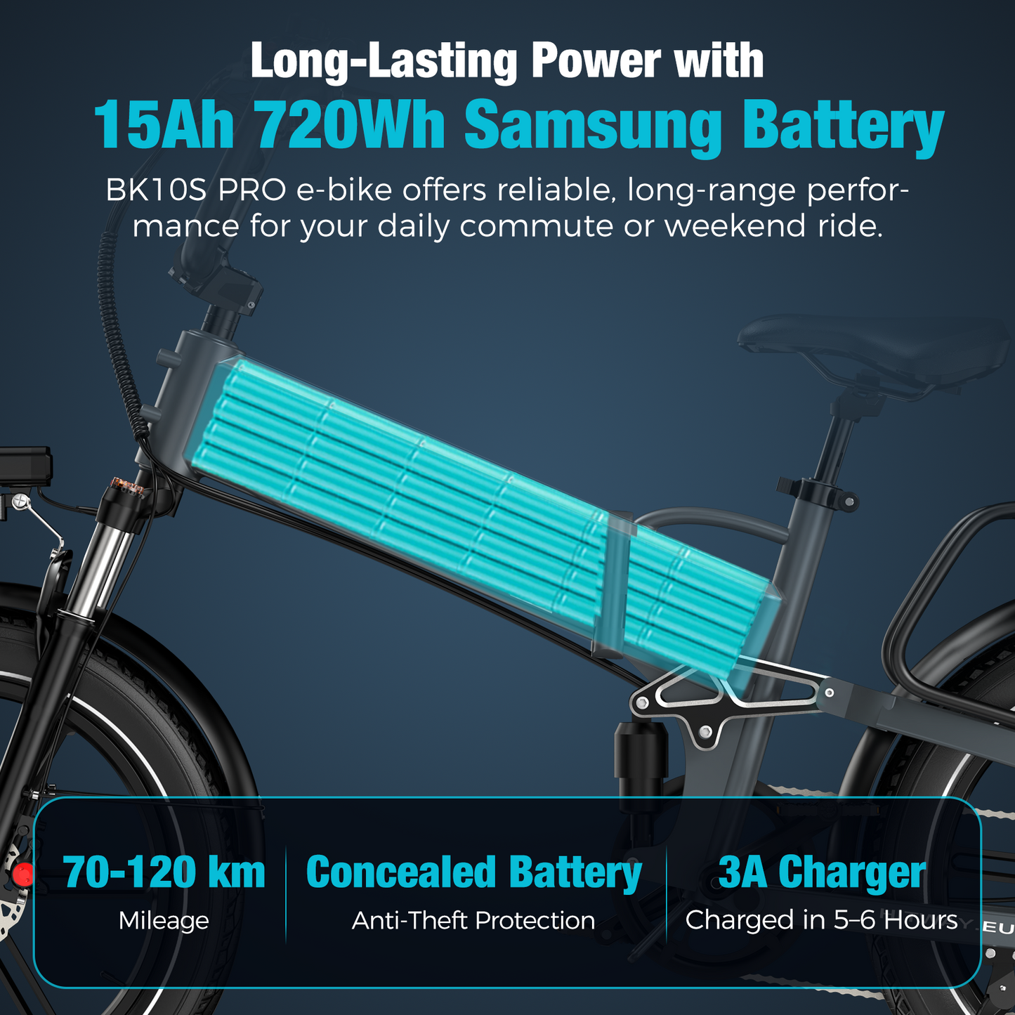 Hitway BK10SP PRO Folding Electric Bike
