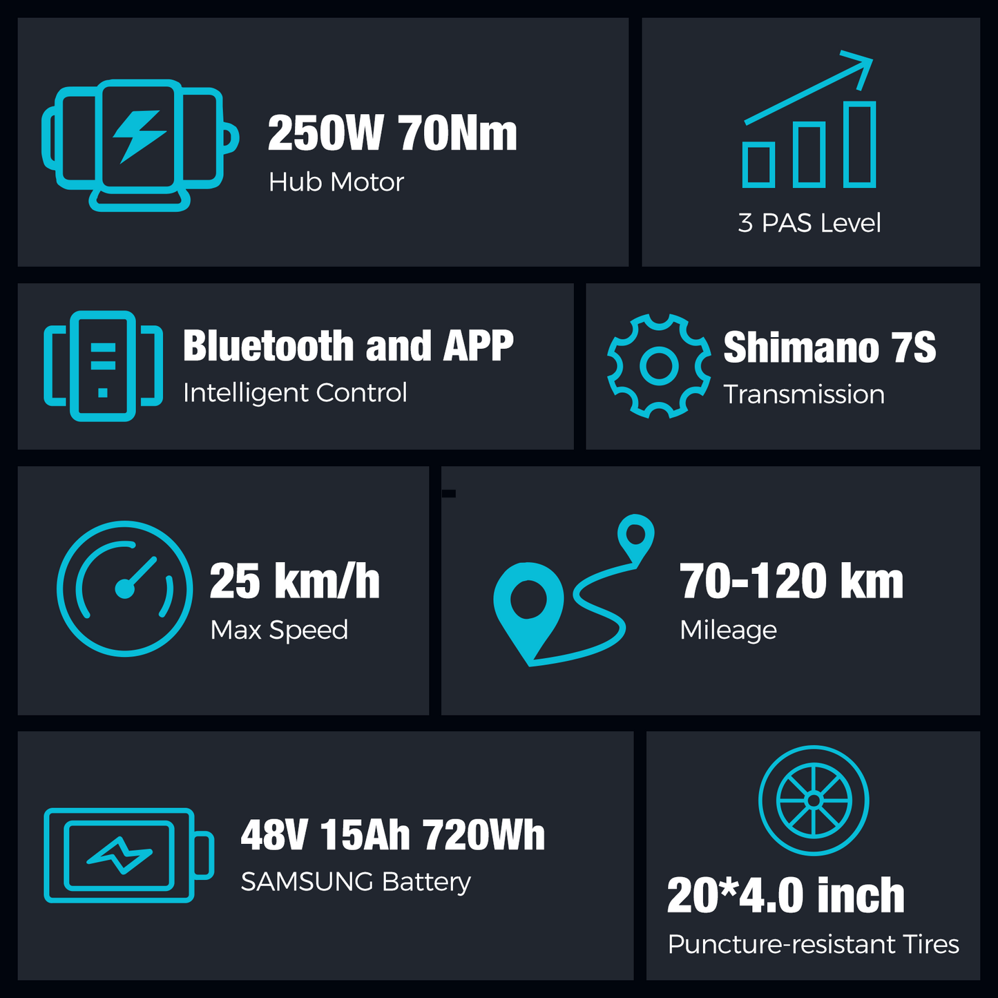 Hitway BK10SP PRO Folding Electric Bike
