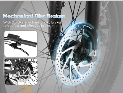 SAMEBIKE CY20 Electric Bike – 250W Motor | 36V 13Ah Battery | 20″ Folding Tyres | Up to 90km Range | Portable Urban Commuter E-Bike