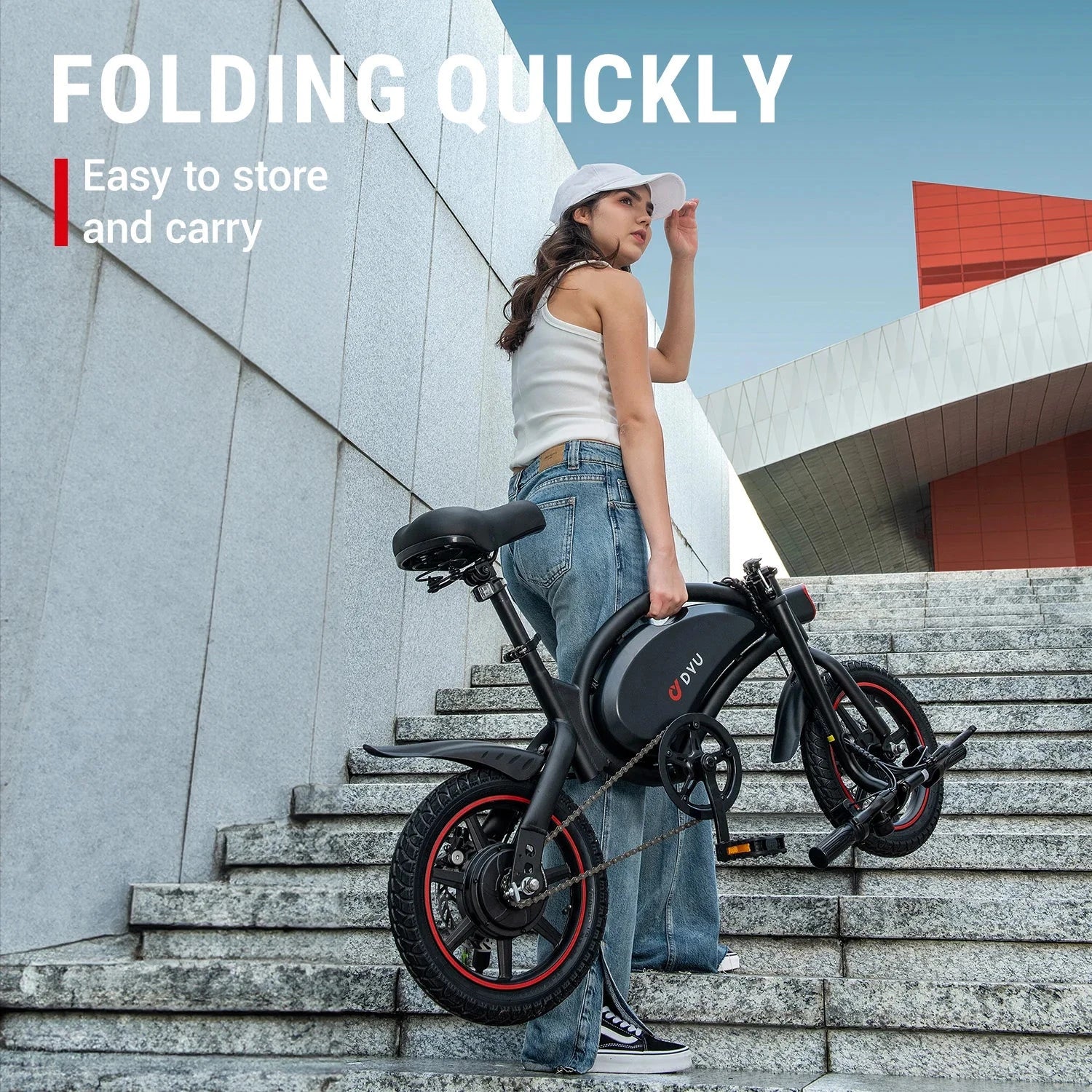 DYU D3F Folding Electric Bike