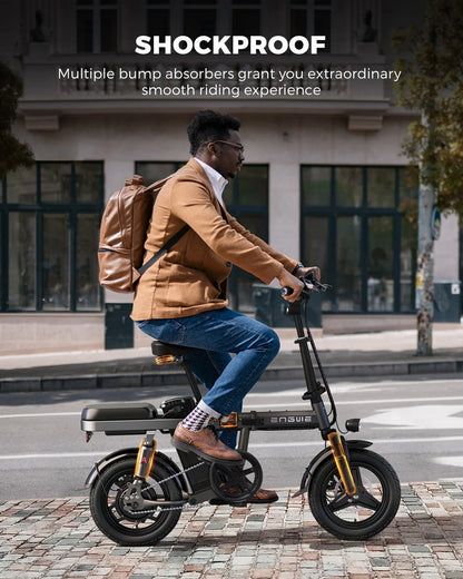T14 Compact Folding E‑Bike