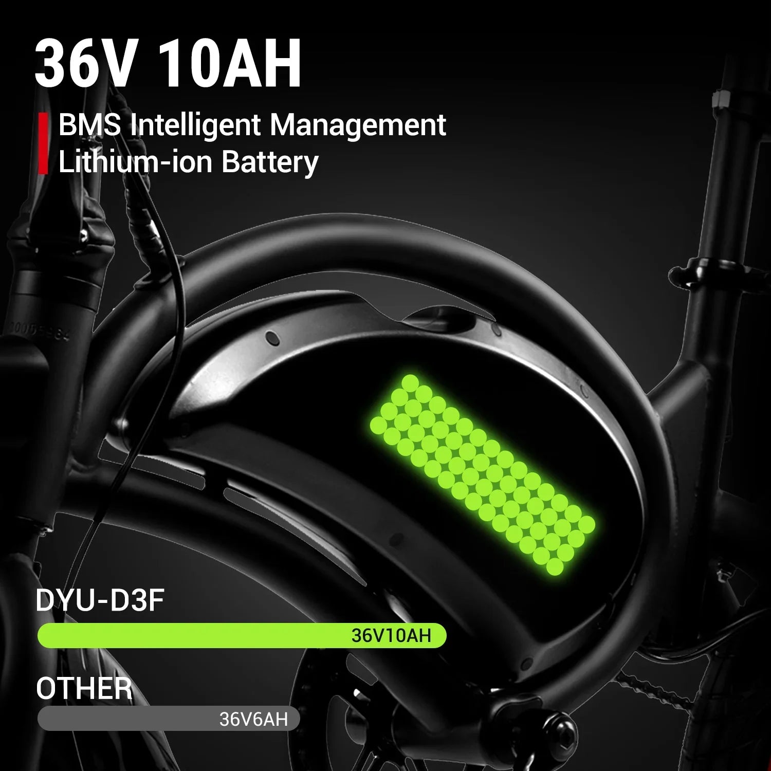 DYU D3F Folding Electric Bike