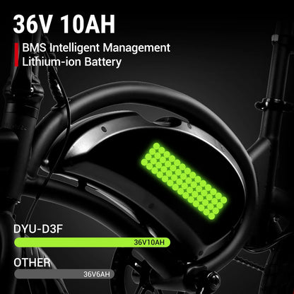 DYU D3F Folding Electric Bike