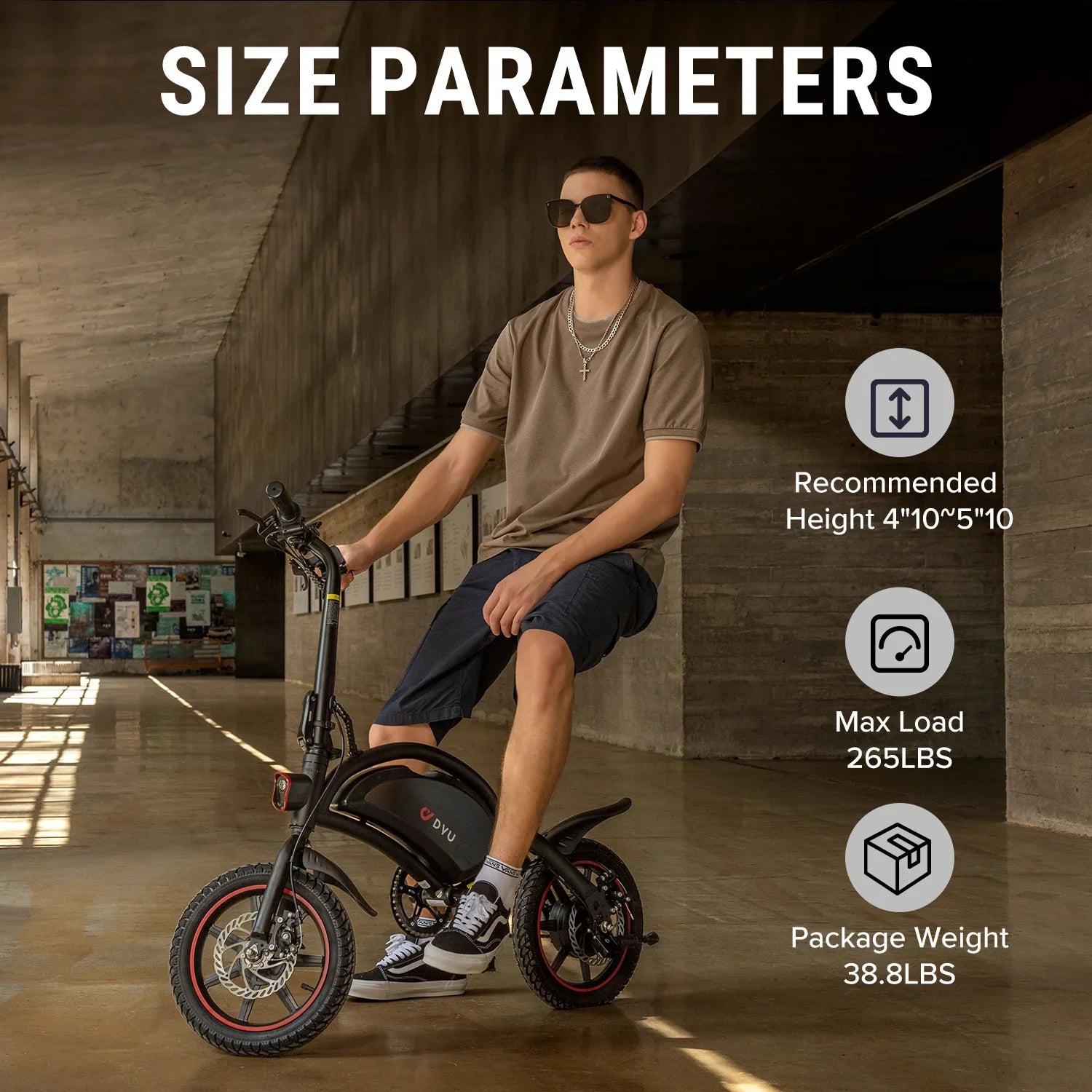 DYU D3F Folding Electric Bike
