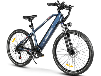 SAMEBIKE RS-A01MEN Urban Electric Bike – 250W Motor | 36V 15Ah Battery | 55Nm Torque | 27.5″ Tyres | Up to 110km Range | City Commuter E-Bike
