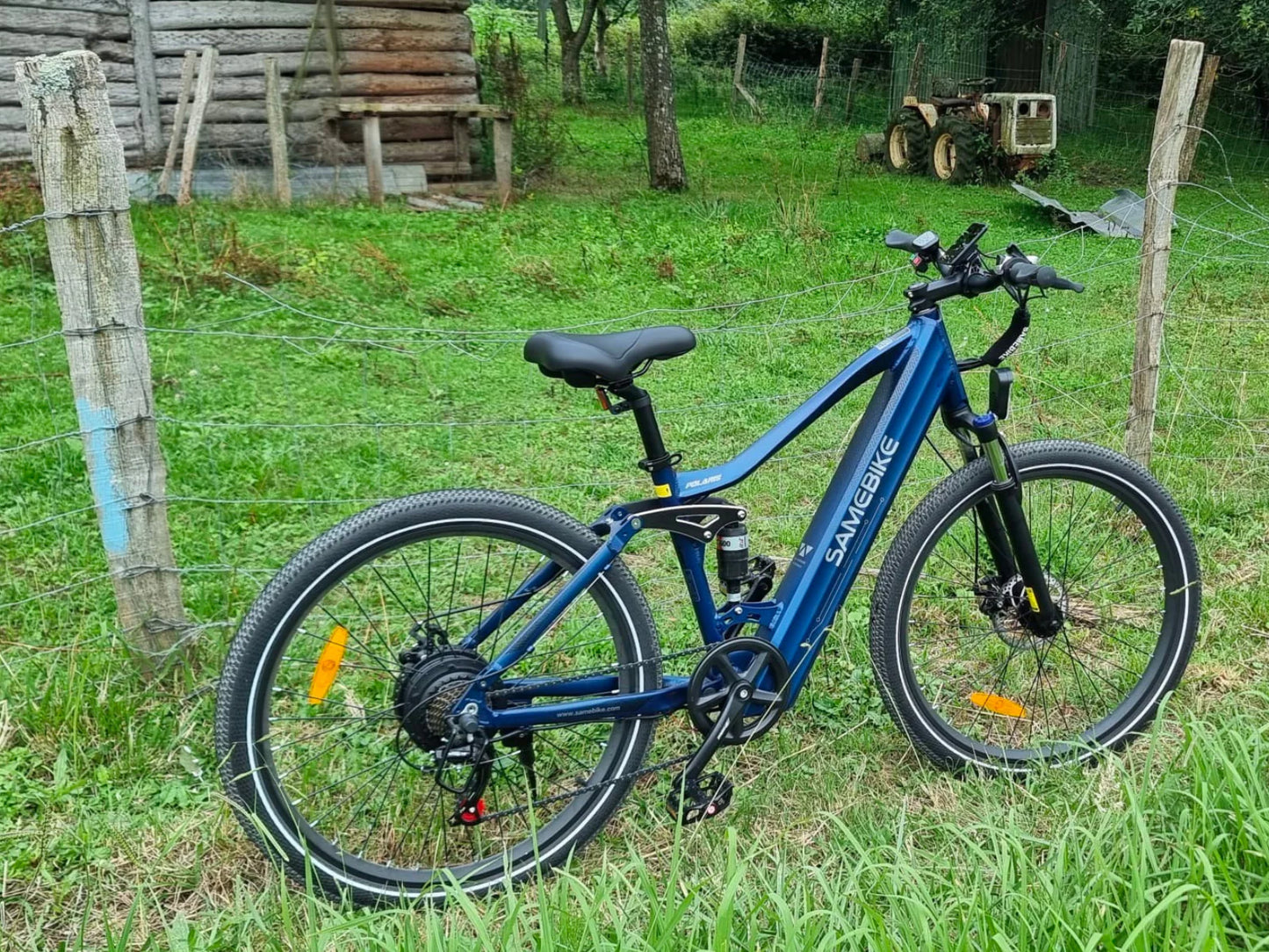 SAMEBIKE XD26-II Hybrid Electric Bike – 250W Motor | 48V 15Ah Battery | 70Nm Torque | 26″ Tyres | Dual Suspension | Up to 110km Range | All-Terrain Commuter E-Bike