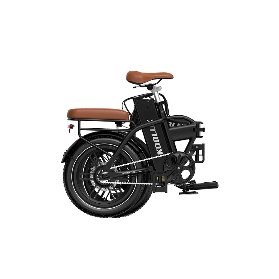 KOOLUX X10 Electric Bike – 250W Motor | 36V 13Ah Battery | 16″ × 3.0″ Tyres | Folding Urban E-Bike | Up to 65km Range | Compact City Commuter Bike