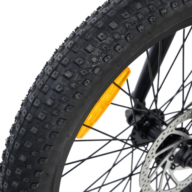 PIXAR Fun1 Electric Bike – 350W Motor | 36V 10.4Ah Battery | Fat Tyres | Shimano 7-Speed | Front Suspension | Up to 65km Range | Compact Urban E-Bike