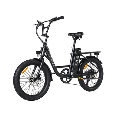 PIXAR Fun1 Electric Bike – 350W Motor | 36V 10.4Ah Battery | Fat Tyres | Shimano 7-Speed | Front Suspension | Up to 65km Range | Compact Urban E-Bike